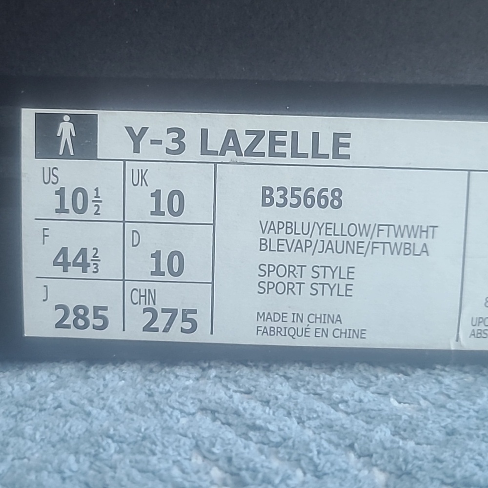 Y3 VESTIAIRE shoes